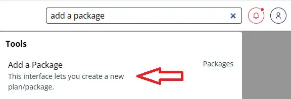 WHM search query
