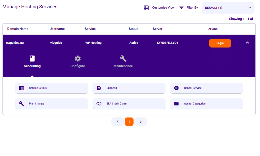 Web Hosting Management Tools